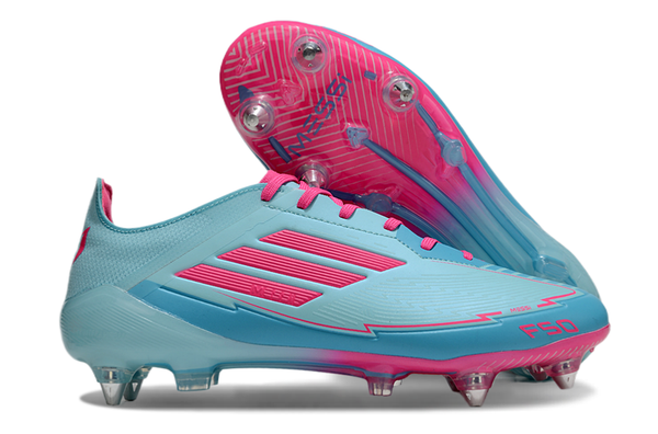 adidas F50 Adizero SG — Cyan/Pink