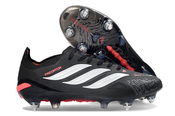 adidas Predator Elite SG — Black/White/Red