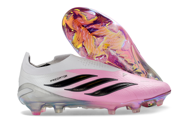adidas Predator Elite FG — White/Pink