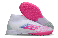 adidas F50 TF — White/Pink/Blue