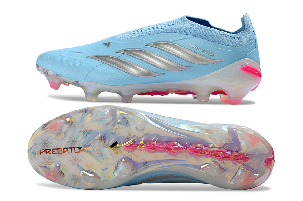adidas Predator Elite FG — Light Blue/Pink