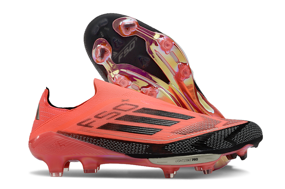 adidas F50 Elite FG — Coral/Black