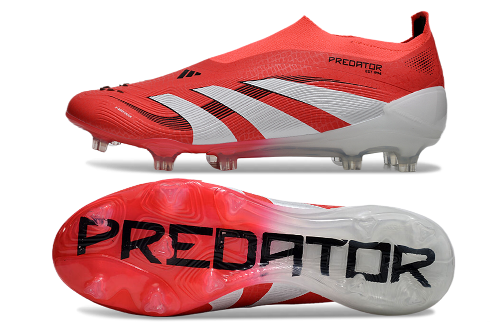 adidas Predator Elite FG — Red/White/Black