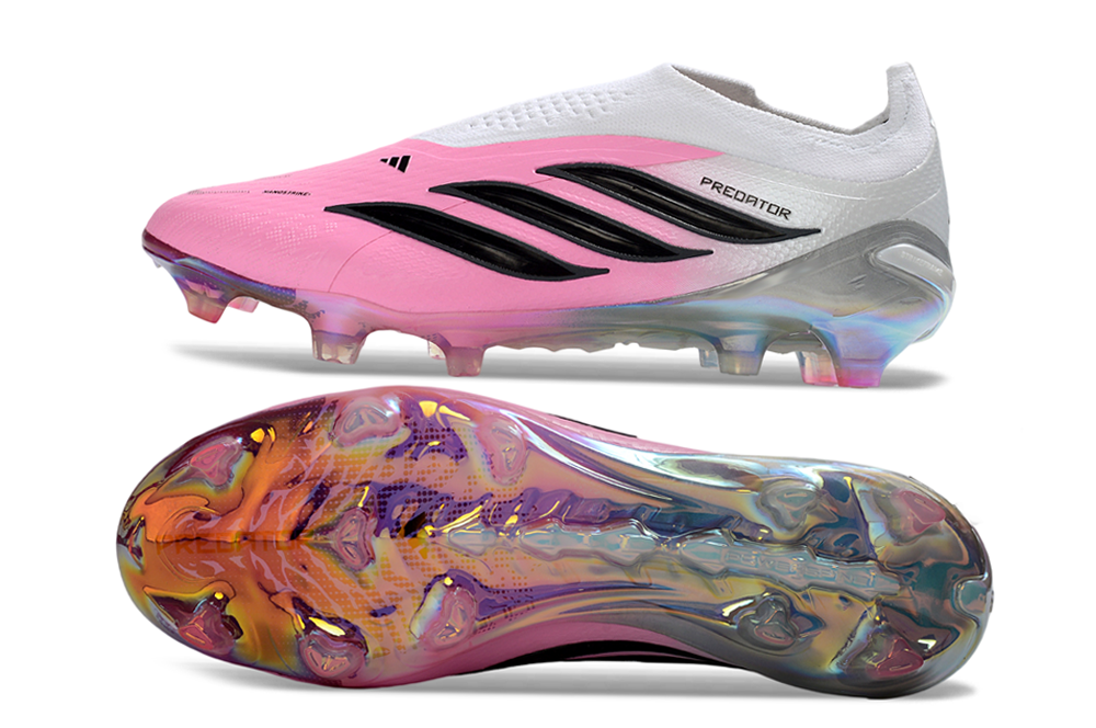 adidas Predator Elite FG — White/Pink