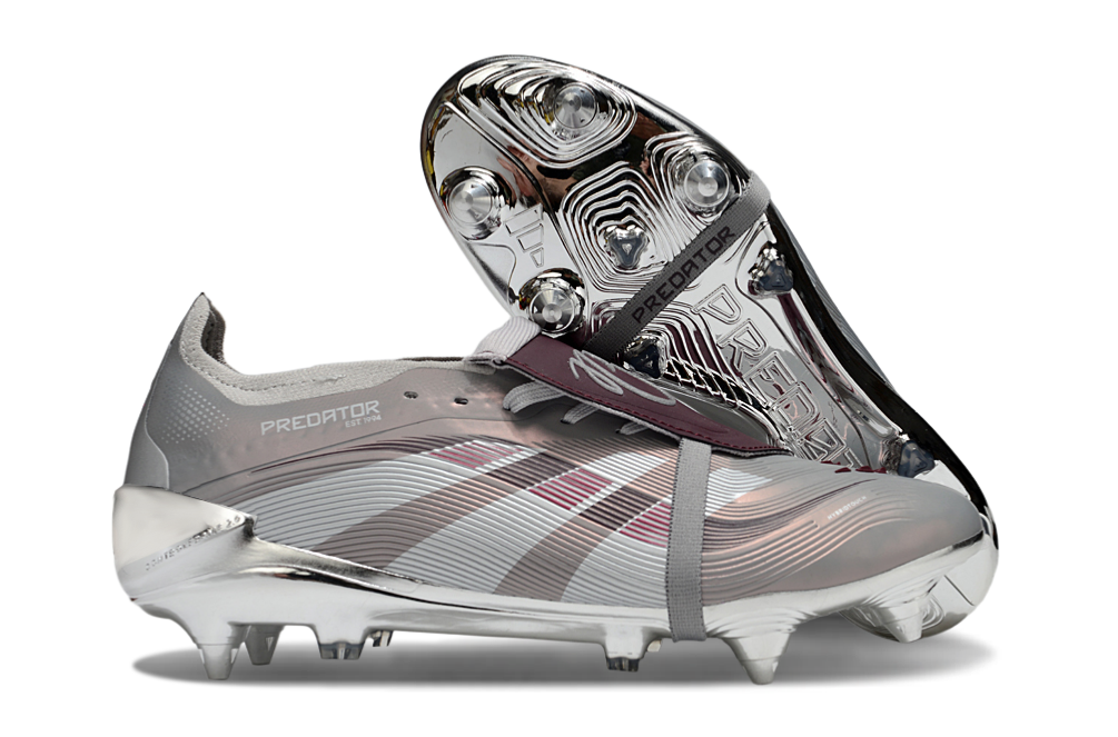 adidas Predator Remake SG — Silver/Chrome