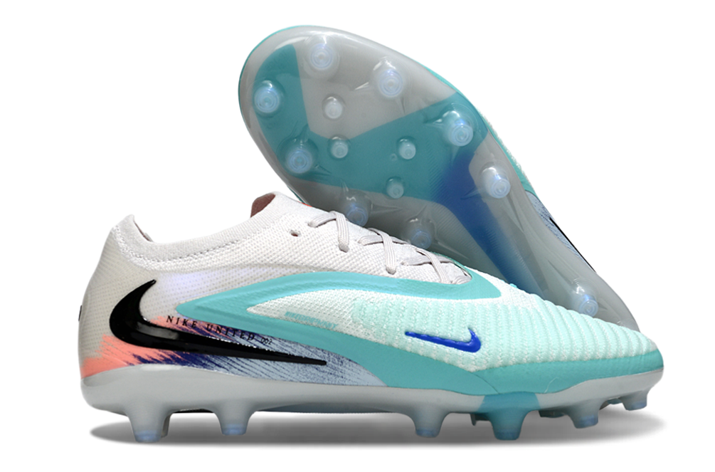 Nike Phantom GX AG — White/Turquoise/Blue