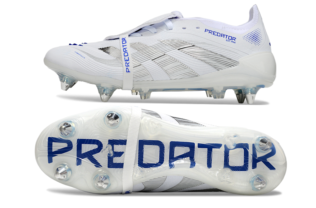 adidas Predator Remake SG — White/Blue