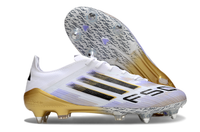 adidas F50 Adizero SG — White/Gold/Purple
