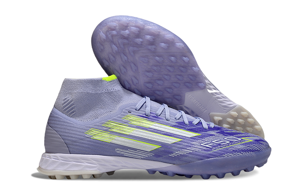 adidas F50 TF — Purple/Lime