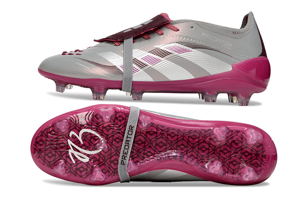adidas Predator Elite Bellingham FG — Silver/Magenta
