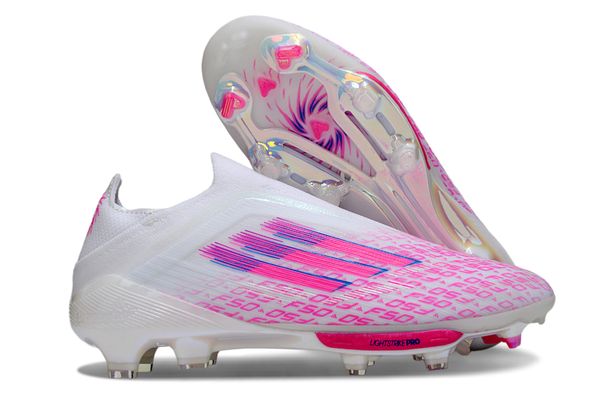 adidas F50 Elite FG — White/Pink (II)