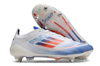 adidas F50 Adizero SG — White/Blue/Red