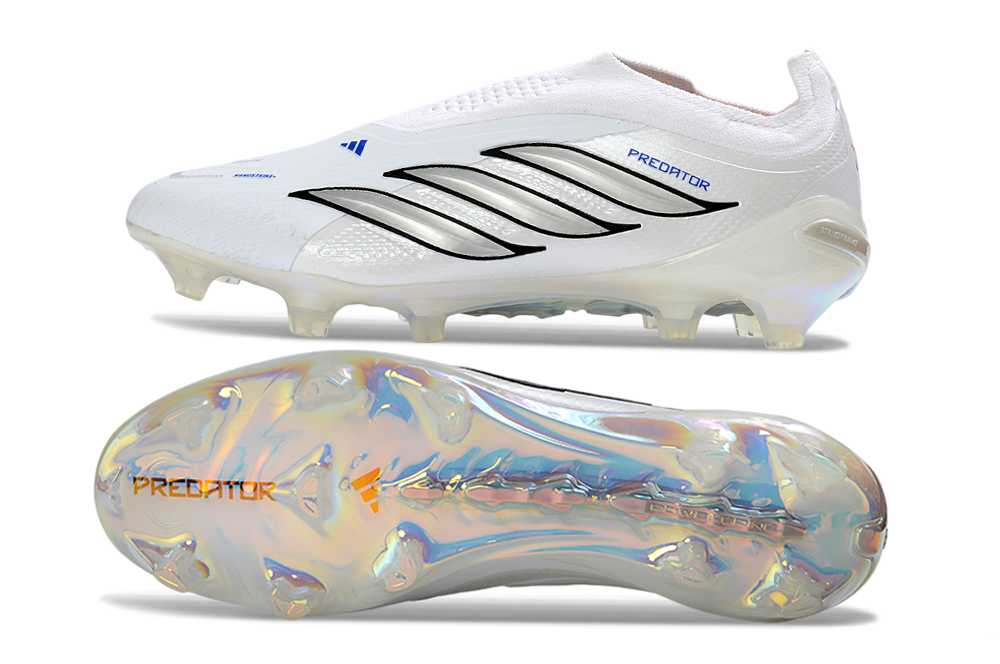 adidas Predator Elite FG — White/Black
