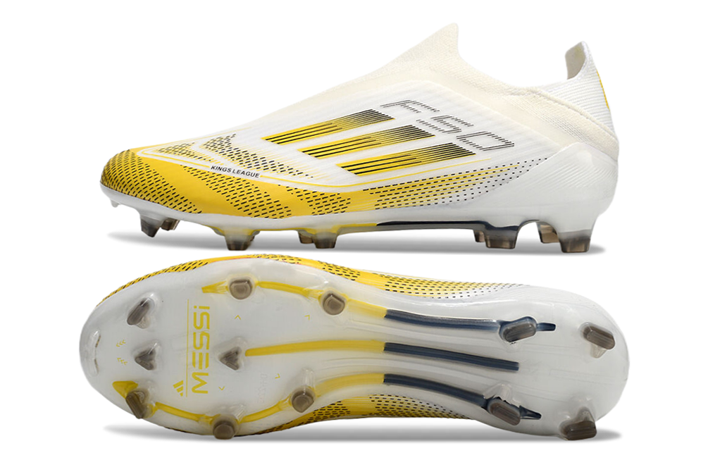 adidas F50 Elite Messi FG — Cream/Gold