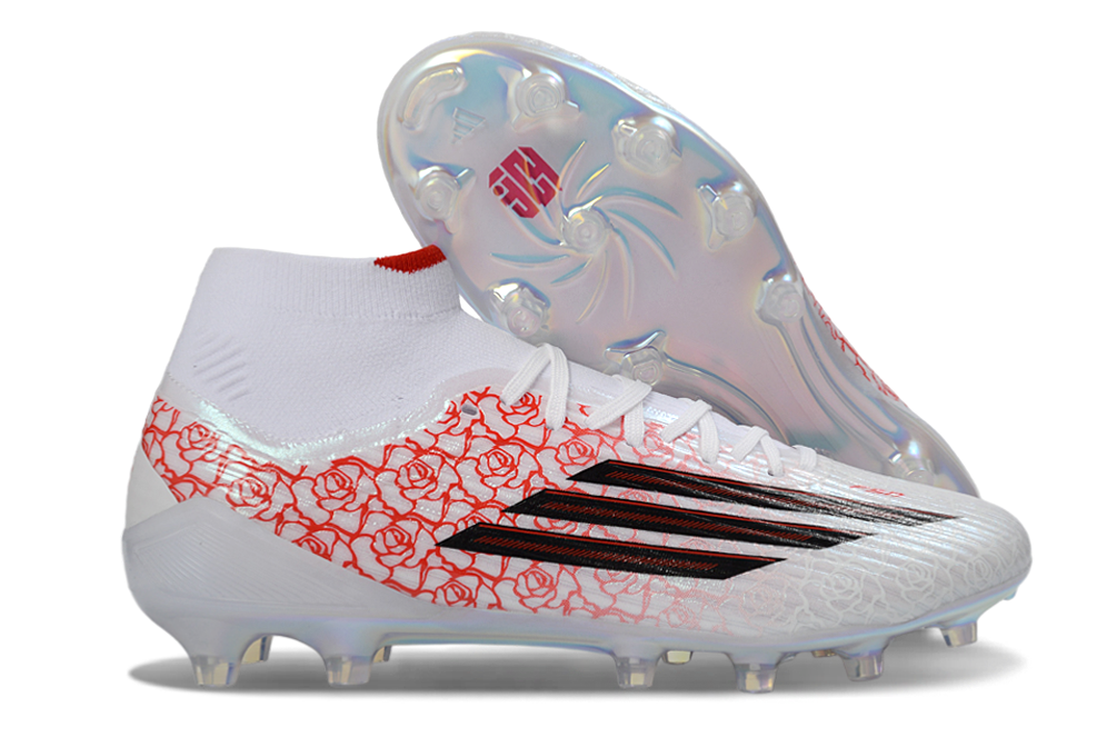 adidas X FG — White/Red (II)