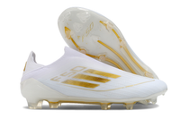 adidas F50 Elite FG — White/Gold Clean
