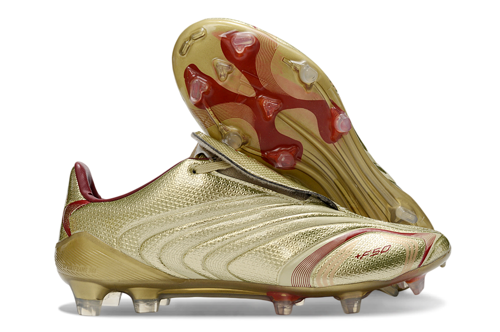 adidas +F50 Remake FG — Gold/Red