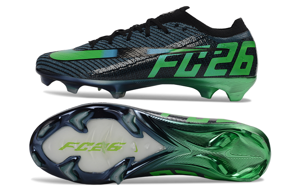 Nike Mercurial Vapor FG — Black/Green FC26