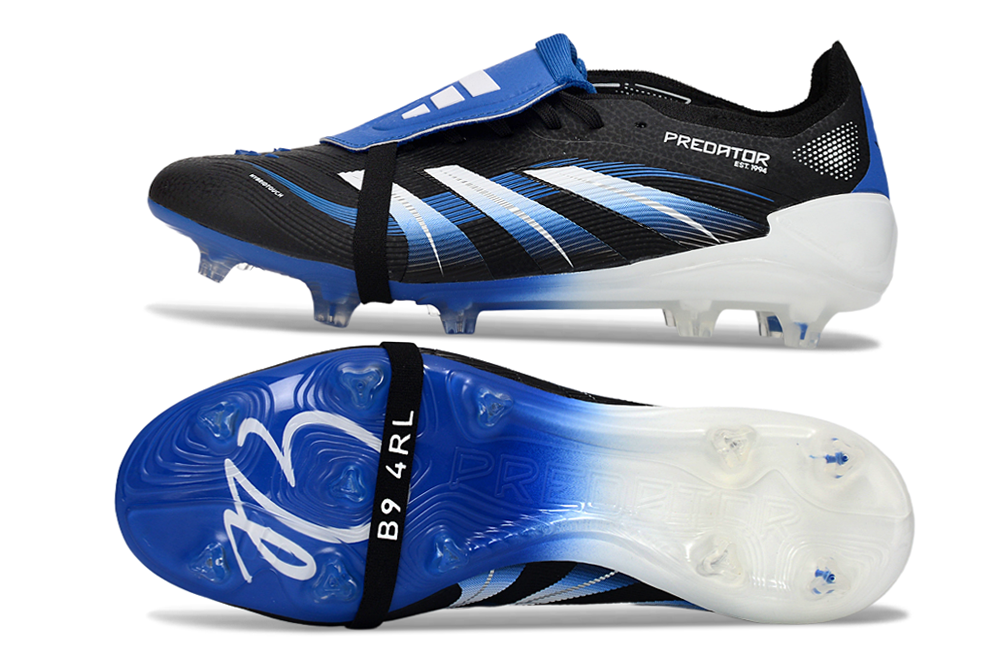 adidas Predator Elite Bellingham FG — Black/Blue/White