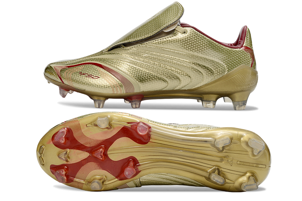 adidas +F50 Remake FG — Gold/Red