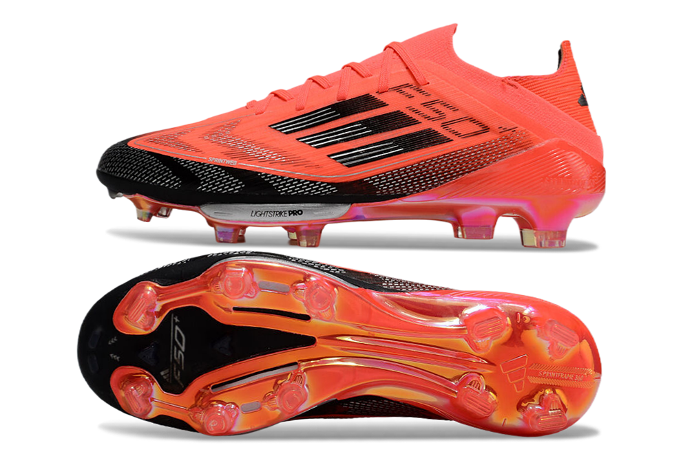 adidas F50 FG — Red/Orange/Black