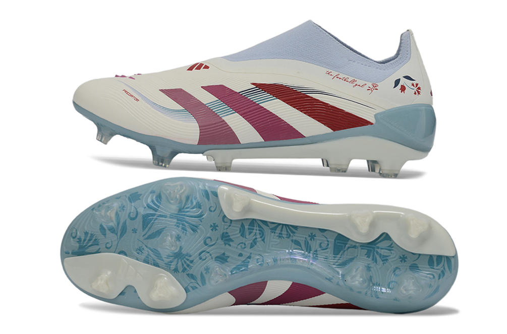 adidas Predator Elite FG — Cream/Red