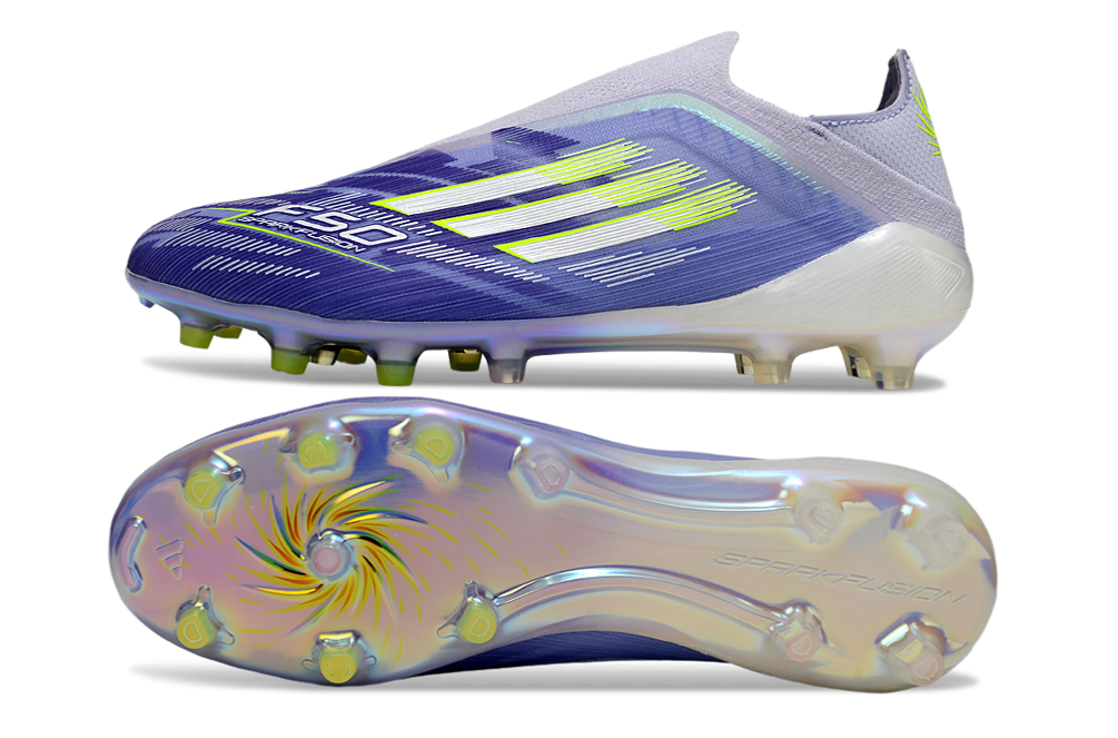 adidas F50 Elite FG — Purple/White/Volt