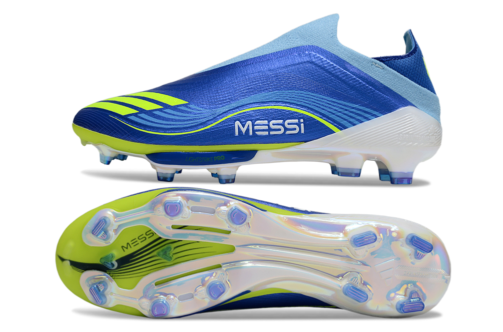 adidas F50 Elite Messi FG — Blue/Volt