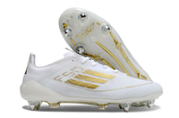 adidas F50 Adizero SG — White/Gold