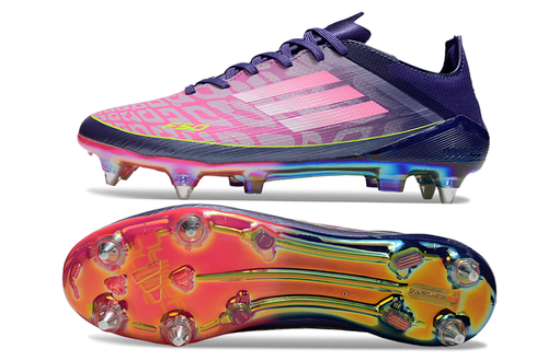 adidas F50 Adizero SG — Purple/Pink/Orange