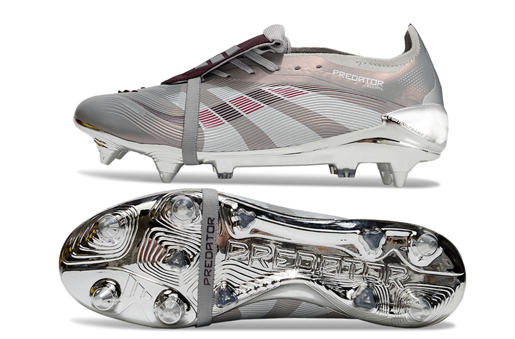 adidas Predator Remake SG — Silver/Chrome