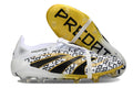 adidas Predator Elite FG — White/Black/Gold Monogram