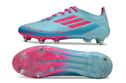 adidas F50 Adizero SG — Cyan/Pink