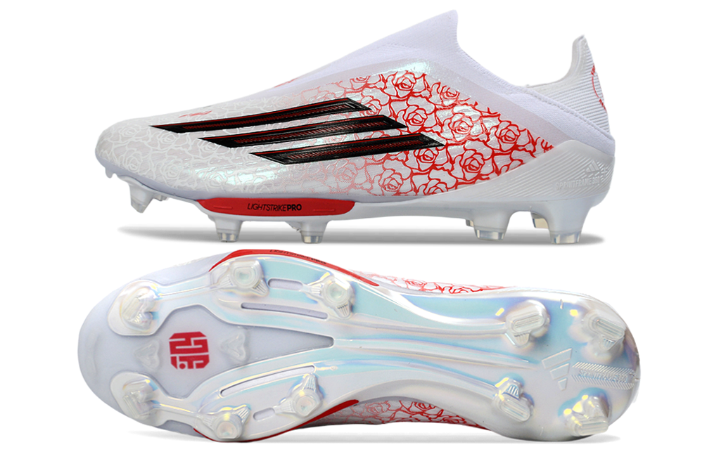 adidas X FG — White/Red (I)
