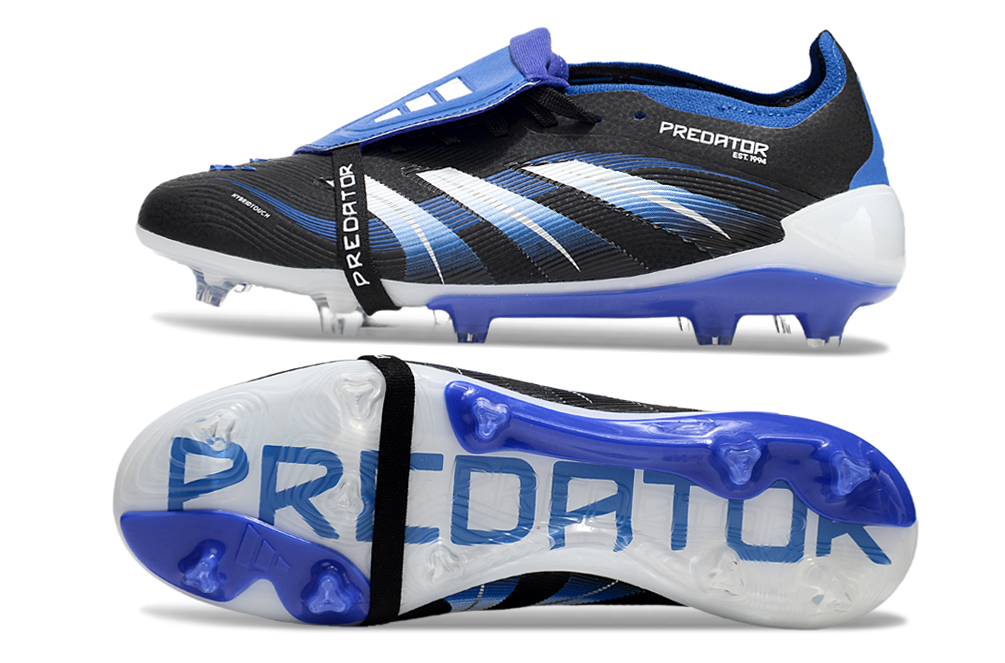 adidas Predator Elite FG — Black/Blue/White