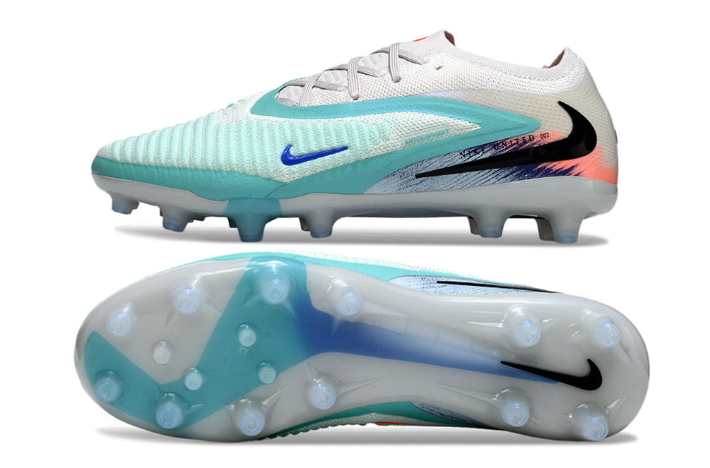 Nike Phantom GX AG — White/Turquoise/Blue