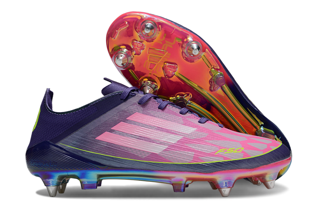 adidas F50 Adizero SG — Purple/Pink/Orange