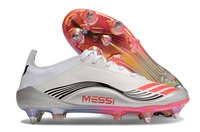 adidas F50 Adizero Messi SG — White/Silver/Red