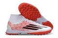 adidas F50 TF — White/Red Rose