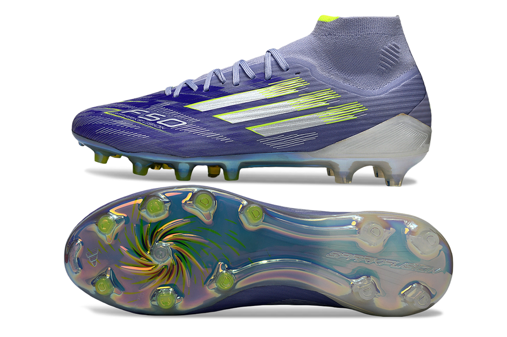 adidas F50 Messi FG — Purple/Volt