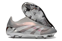 adidas Predator Elite FG — Silver/Pink Chrome
