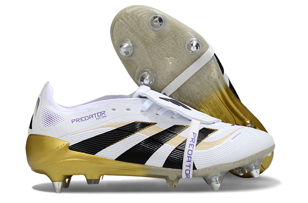 adidas Predator Remake SG — White/Gold/Black