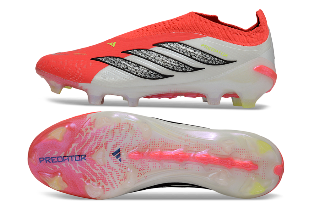adidas Predator Elite FG — White/Red (I)