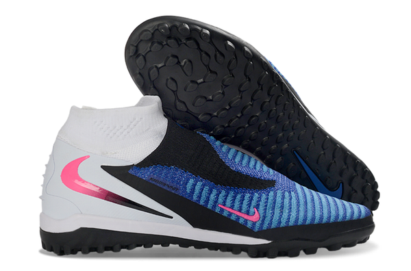 Nike Mercurial Superfly TF — White/Blue/Black/Pink