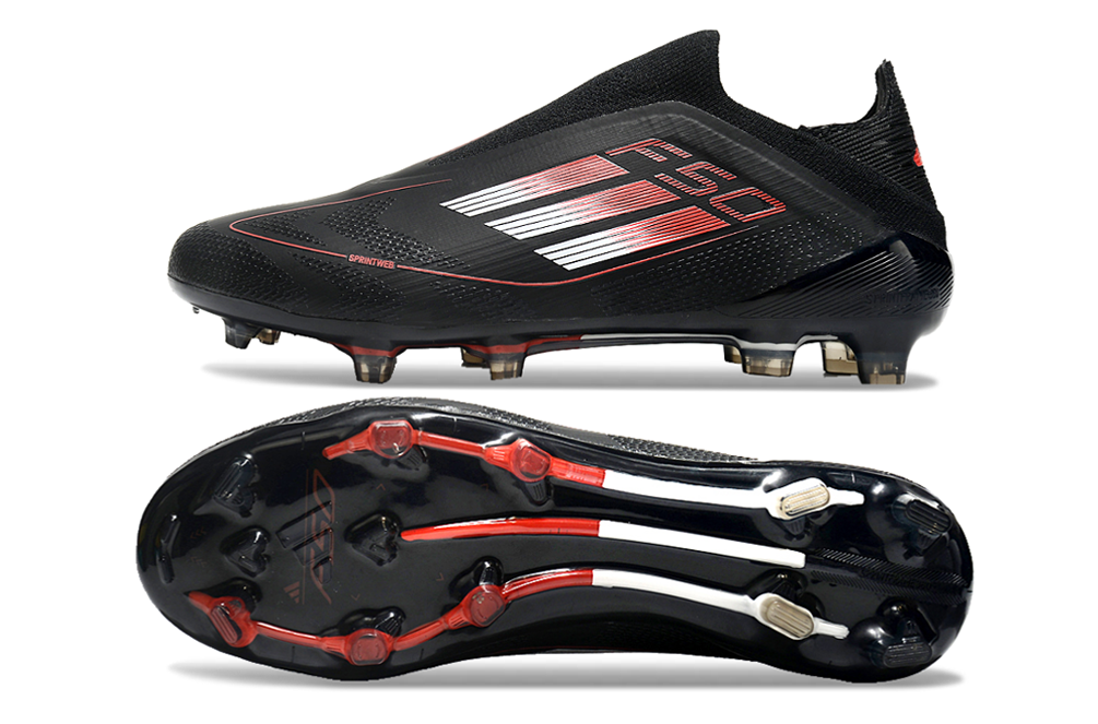 adidas F50 Elite FG — Core Black/Red