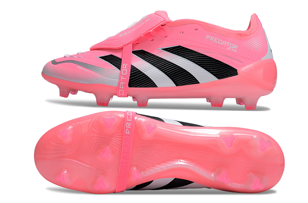 adidas Predator Elite FG — Pink/Black/White