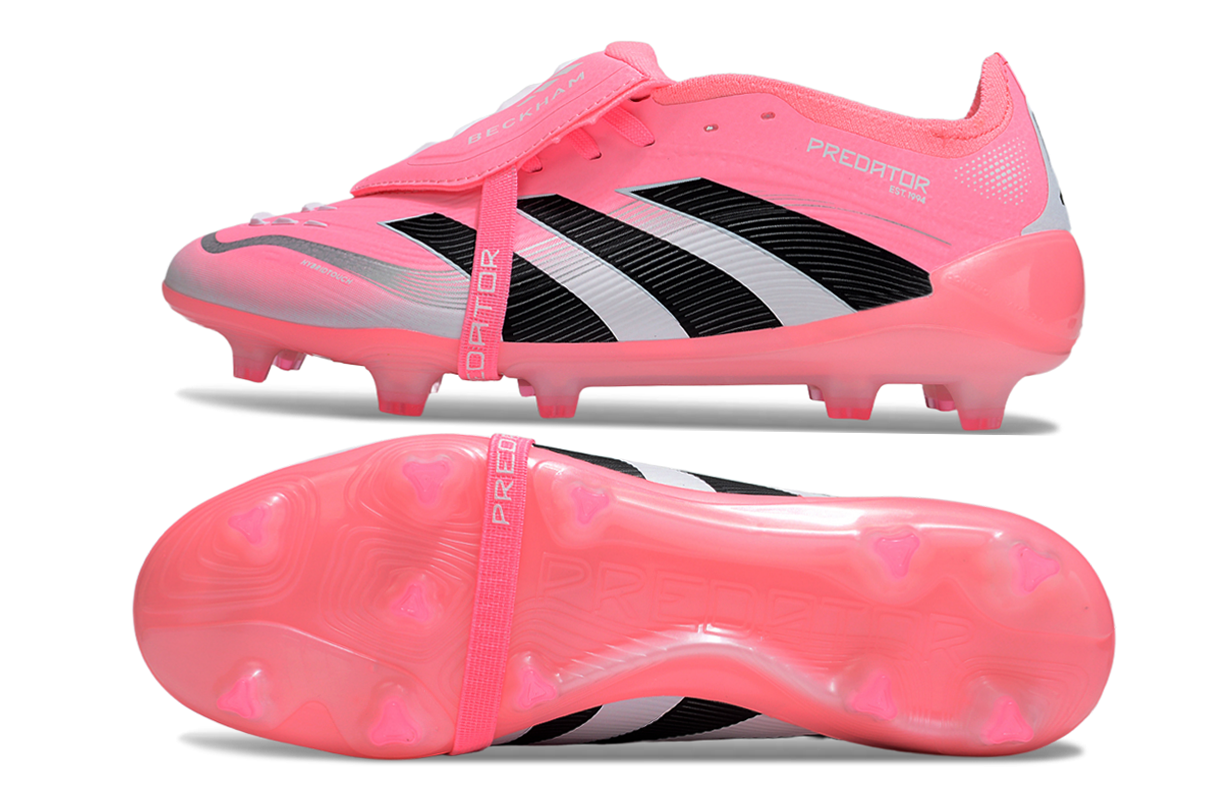 adidas Predator Elite FG — Pink/Black/White