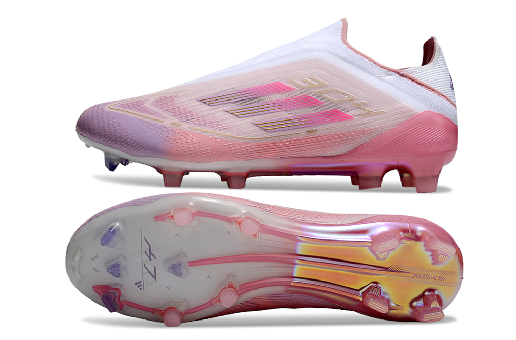 adidas F50 Elite FG — White/Pink (I)