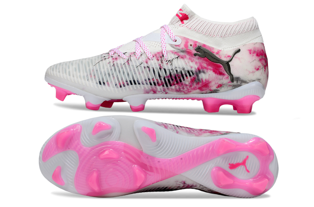 Puma Future FG — White/Pink Blossom