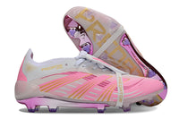 adidas Predator Elite FG — White/Pink/Gold